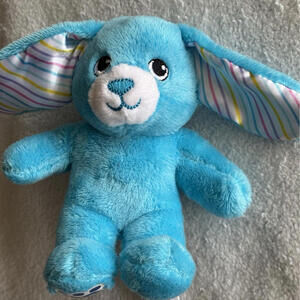 Build-A-Bear Workshop Mini Blue Bunny Rabbit Easter Egg Plush || pre-owned